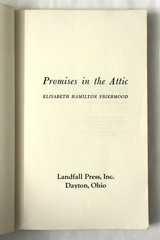 Promises in the Attic by Elisabeth Hamilton Friermood (1975, PB)