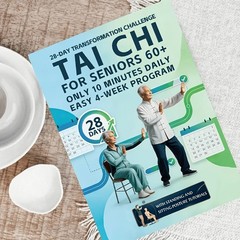 Tai Chi for Seniors: 28-Day Plan for Balance, Strength & Fall Prevention Book