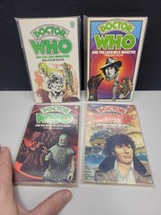 LOT #1 VTG 1980s Era (8) Doctor Who 1980’s Target Paperback GOOD CONDITION!