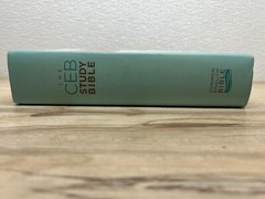 2013 The Common English Study Bible Hard Cover Luxury Edition With 21 Color Maps