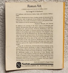 Roman Art Modern Survey of the Art of Imperial Rome George M Hanfmann Paperback