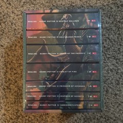 Harry Potter Paperback Boxset #1-7 by J. K. Rowling (2009, Hardcover)