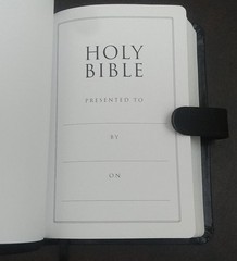 Premium Bonded Leather NIV Compact Thinline Bible Black – Red Letter – Ribbon
