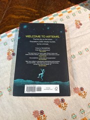 Artemis by Andy Weir UK Hardcover First Edition/Printing