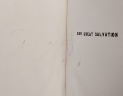 Our Great Salvation Oliver B. Greene 1971 5th Printing Vintage Hardcover Gospel