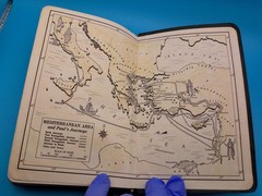 New World Translation Bible 1970 Revised Watchtower Pocket Black Leather Maps
