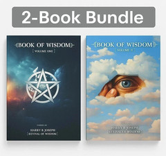 Book of Wisdom Volumes 1 & 2 by Harry B. Joseph 2-Book Spiritual Set