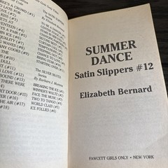 SUMMER DANCE-SS#12 (Satin Slippers) by Elizabeth Bernard