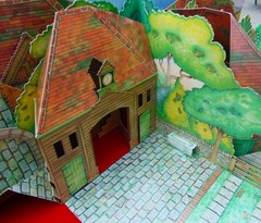 VINTAGE 1993 ~ A VICTORIAN FARM HOUSE~HARDBACK POPUP BOOK ~ by Bateson & Lelie