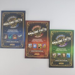 Lot of 3 All-New Book of Amazing Facts Volume 1, 2 and 3 By Doug Batchelor USED