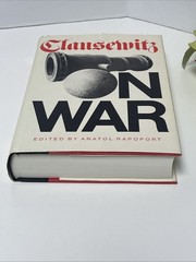 Carl Von Clausewitz On War by Anatol Rapoport Military Strategy HC/DJ 1968