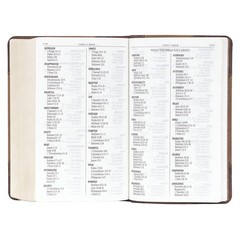 KJV Holy Bible, Giant Print Standard Size Faux Leather Red Letter Edition – Thum