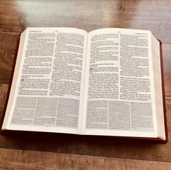 Personalized Family Bible | Custom KJV Family Tree Study Bible | Engraved Bible
