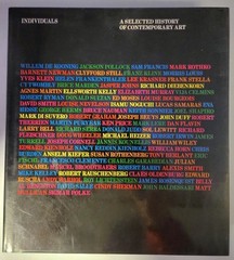 Individuals: A Selected History of Contemporary Art 1945-1986 Hardcover MOCA