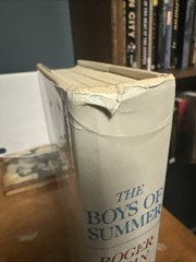 Roger Kahn SIGNED “The Boys of Summer” 1st printing HC 1972 NOT Book Club