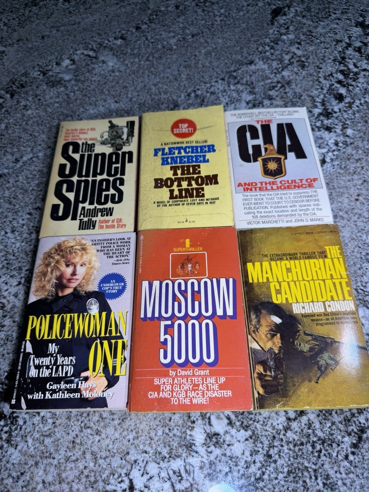 Vintage Espionage Bundle: CIA + KGB + The Manchurian Candidate
