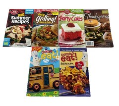 Betty Crocker & Pillsbury Cookbooks Lot Of 6 Mid 90s-Early 2000s Grilling Baking