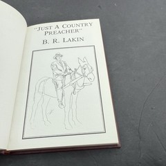 Old Time Gospel Hour Just a Country Preacher by B.R. Larkin Hardcover Religious