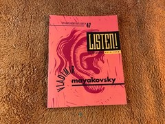 MAYAKOVSKY Vladimir Listen! Early Poems 1913-1918 City Lights Books 47 poet 1991