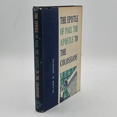 Epistle of Paul the Apostle to the Colossians Greene 1963 Signed HC w/DJ