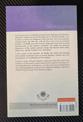 My Reminiscences by N. Balarama Reddy Sri Ramanasramam Spiritual Memoir