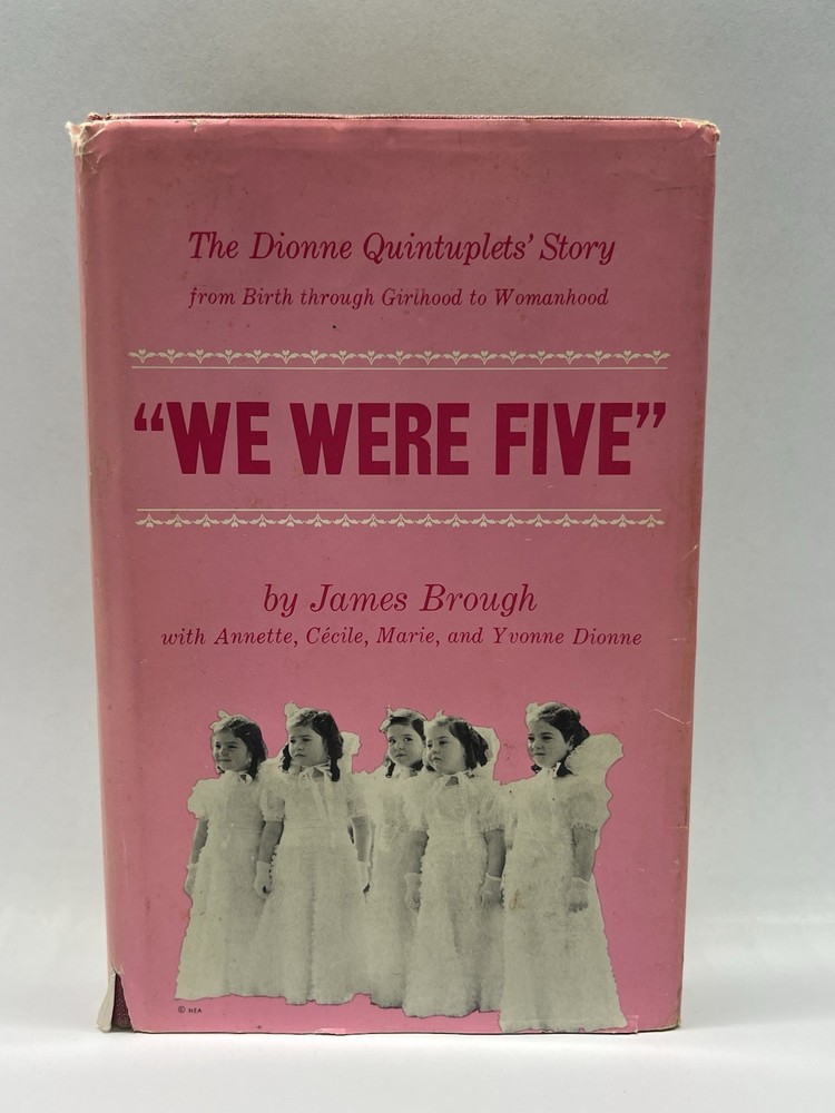 We Were Five James Brough 1965 1st Ed HC Simon and Schuster