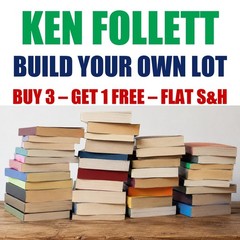 Ken Follett Paperback Books – Build Your Own Book Lot – Flat Shipping