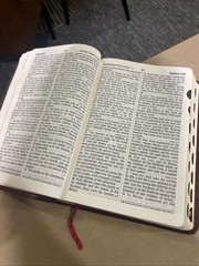 Holy Bible NKJV Giant Print Concordance Red Letter 1992 Thomas Nelson Leather