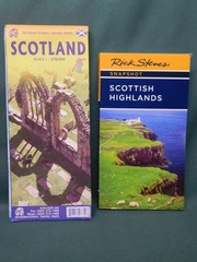 International Travel Maps Scotland and Rick Stevens Snapshot Scottich Highlands