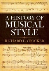 A History of Musical Style (Dover Books on Music) – Paperback – GOOD