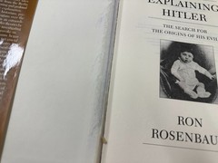Explaining Hitler Ron Rosenbaum 1998 First Edition Historical Analysis
