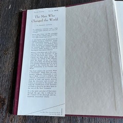 The Man Who Changed the World Herbert Lockyer 2 Volume Set VTG Hardcover 1966