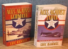 🔥MANLY VACATION READS🔥 LOT Eric Hammel ACES AGAINST GERMANY JAPAN WWII ArmyAir