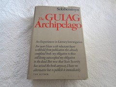 The GULAG Archipelago ~ Aleksandr Solzhenitsyn STATED 1ST EDITION 1973 HCDJ