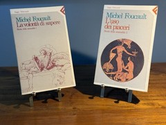 2 Michel Foucault Storia Della Sessualita Vol. 1 & 2 Feltrinelli 1984 Books 🇮🇹