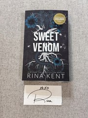 Sweet Venom By Rina Kent Barnes & Noble Exclusive Sprayed Edge Couple Art Signed