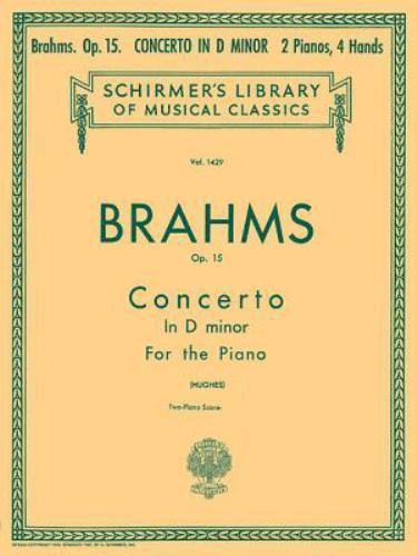 Concerto No. 1 in D Minor, Op. 15 (2-piano score): Schirmer Library of Classics