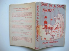 SAVE US A SEAT, TIMMY! by Elsye Mahern 1953 HCDJ First Edition Short Stories