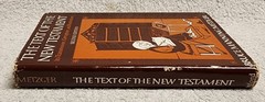The Text of the New Testament by Bruce Manning Metzger HCDJ 2nd Ed 1968 Oxford