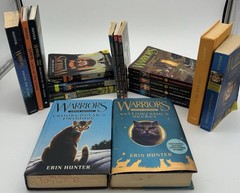 Warriors Erin Hunter Book Lot Of 17 Mixed Hardcover Paperback Super Editions