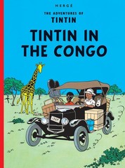 TINTIN AU CONGO (EGMONT ANGLAIS): TINTIN IN THE CONGO – hardcover Herge