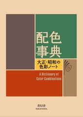 A Dictionary of Color Combinations 1 Art font Japan Reference Graphic Design NEW