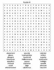 THE ULTIMATE WORD SEARCH CHALLENGE, 100 Puzzles and solutions, 8.5×11 inches