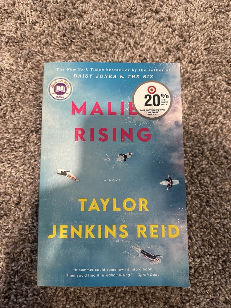 Malibu Rising: : A Novel by Taylor Jenkins Reid (2021, Paperback)