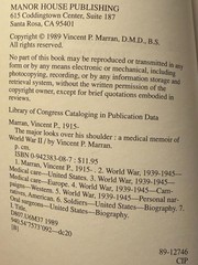 A Doctors Medical Memoir, Experiences, WW2 European Theater with the 3rd Army