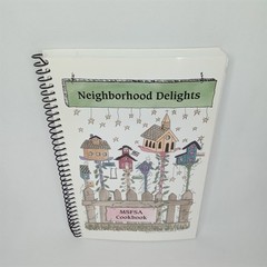 Vintage 1990s Cookbook Neighborhood Delights MSFSA Community 100 Pages