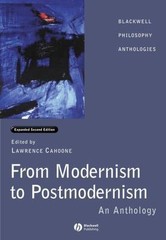 From Modernism to Postmodernism: An Anthology Expanded by