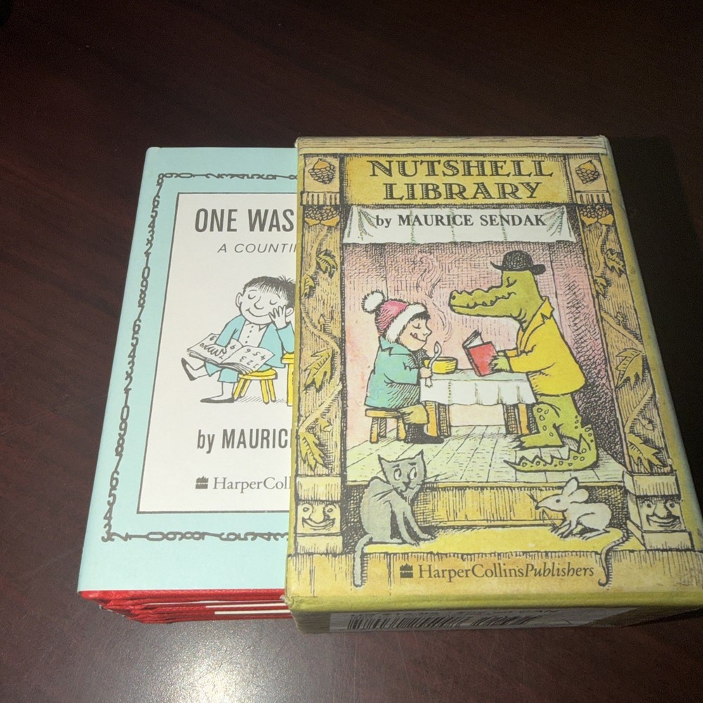 Nutshell Library Box Set Chicken Soup With Rice,One Was Johnny+by Maurice Sendak