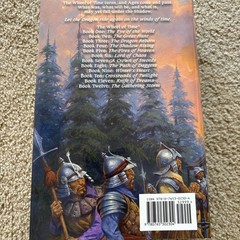 7 Book Lot – Robert Jordan – Wheel Of Time – Book 1, 2, 3, 4, 5, 8 and 12.