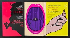 Chuck Palahniuk Snuff SIGNED 1st Printing + Choke + Make Something Up PB Lot VG+